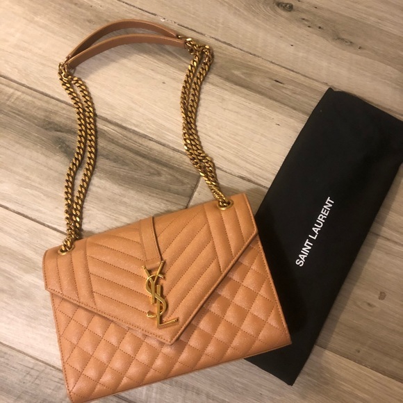 Saint Laurent Medium Envelop Bag - Mix Matelassé - Picture 3 of 8